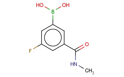 3-FLUORO-5-(METHYLCARBAMOYL)PHENYLBORONIC ACID